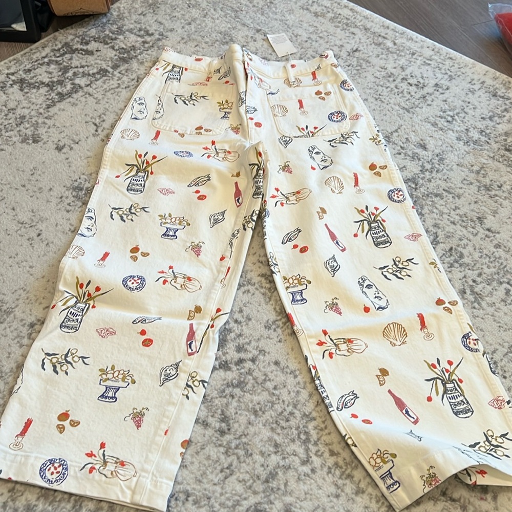 Madewell x lisa says gah wide leg